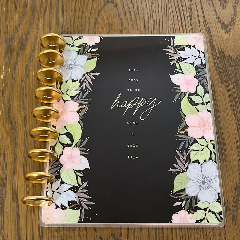 Happy Planner Cover and Rings